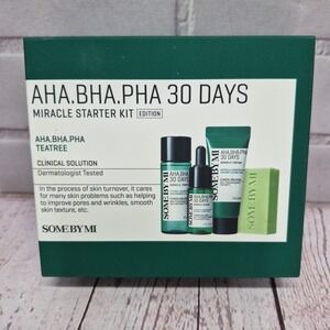 AHA.BHA.PHA 30 Days Miracle Starter Kit Edition, 4 Piece Kit